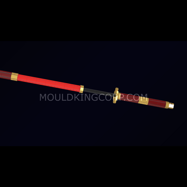 Mould King 10259 Crimson Energy Katana Model Building Set | 1832 Pcs