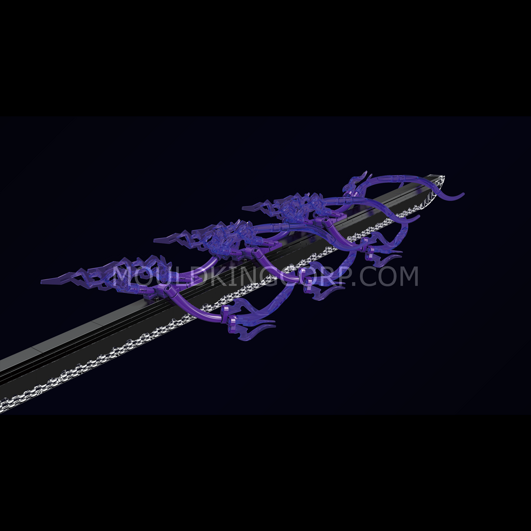 Mould King 10259 Crimson Energy Katana Model Building Set | 1832 Pcs