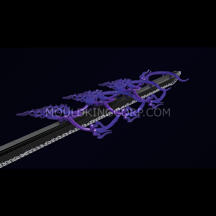 Mould King 10259 Crimson Energy Katana Model Building Set | 1832 Pcs