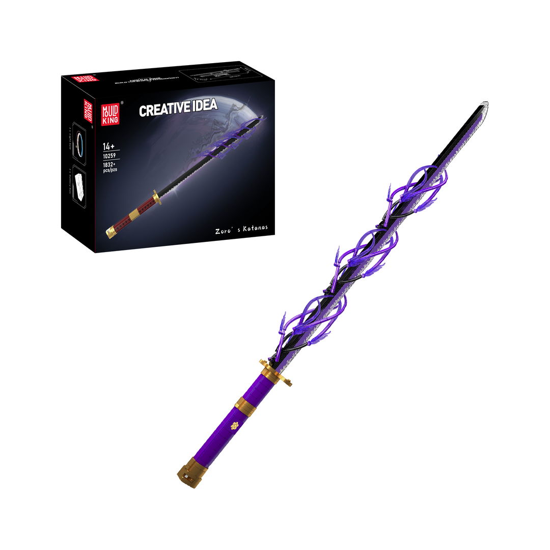 Mould King 10260 Kit de construction de maquette Enma Katana | 1 801 pièces