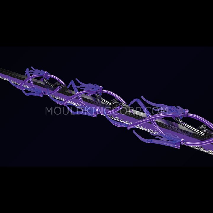 Mould King 10260 Kit de construction de maquette Enma Katana | 1 801 pièces