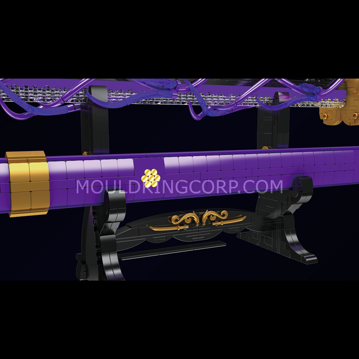 Mould King 10260 Kit de construction de maquette Enma Katana | 1 801 pièces