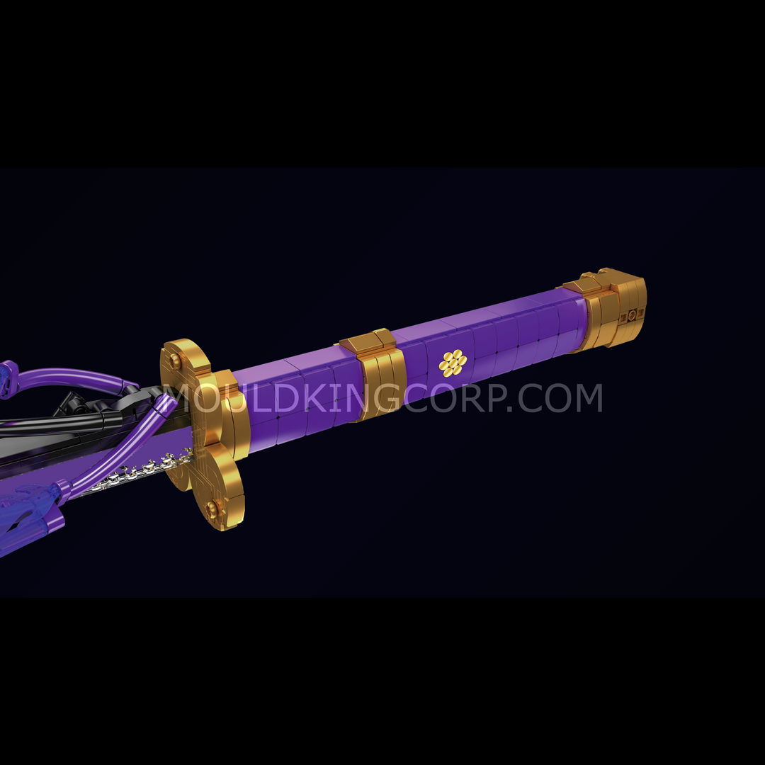 Mould King 10260 Kit de construction de maquette Enma Katana | 1 801 pièces