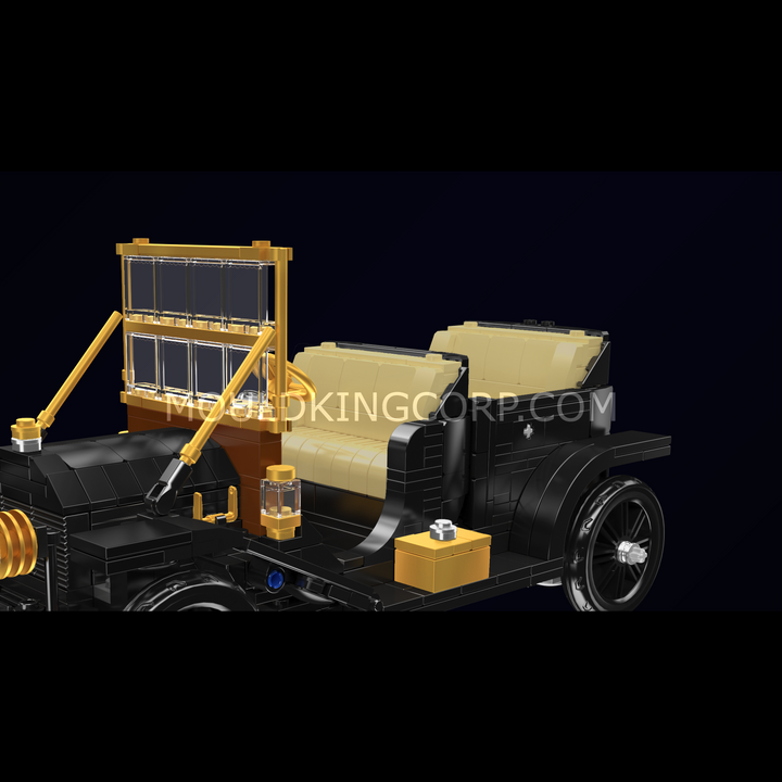 Mould King 10261 1910s Vintage Town Car Building Set | 1,290 Pcs