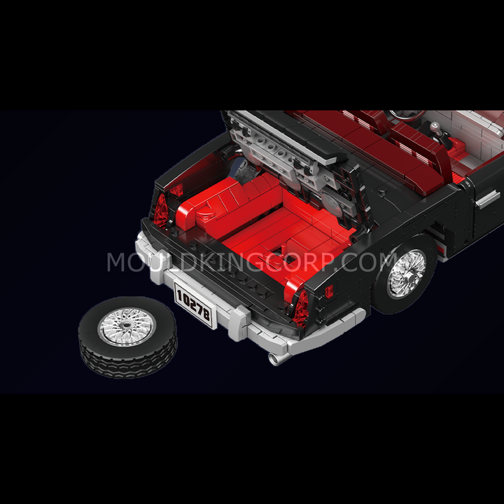 Mould King 10278 Retro American Convertible Building Set | 1,430 Pcs