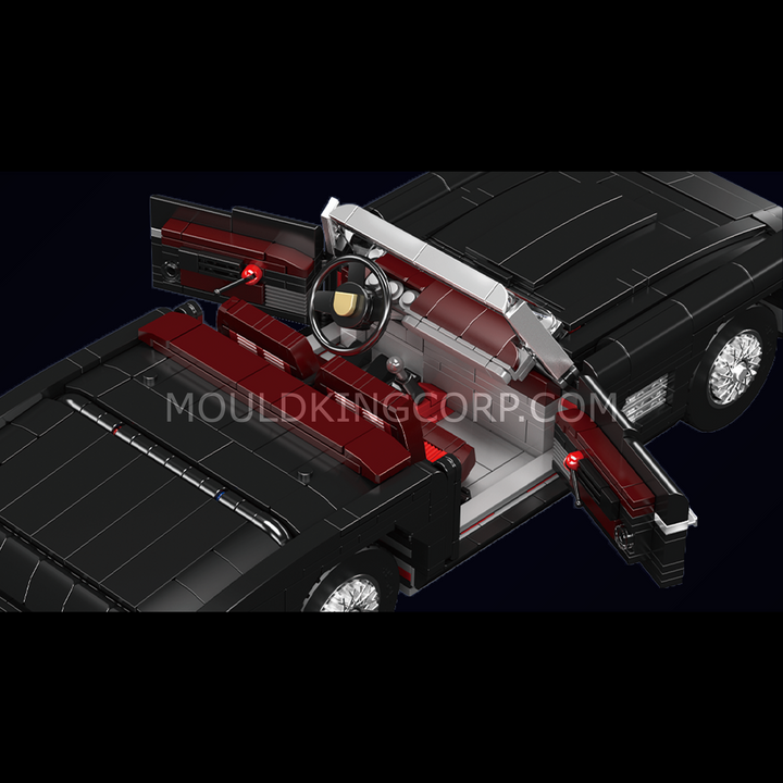 Mould King 10278 Retro American Convertible Building Set | 1,430 Pcs