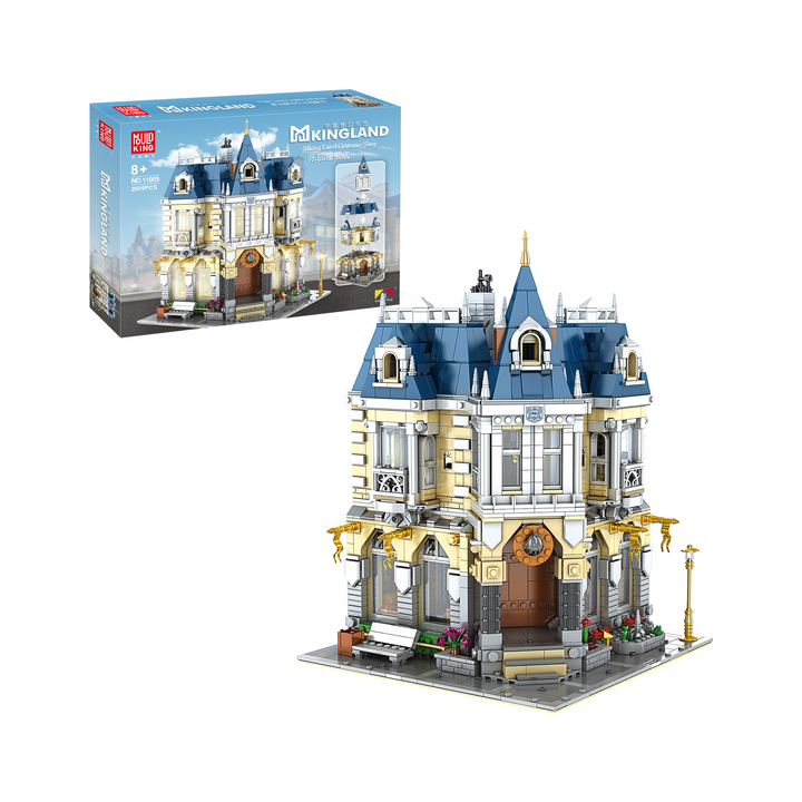 Mould King 11005 European Park Costume Shop Building Set | 2,805 Pcs