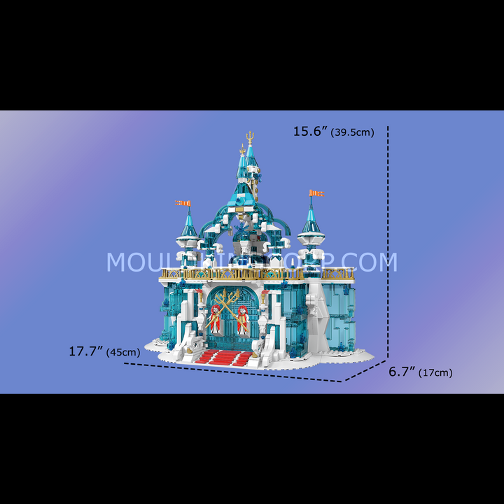 Mould King 11007 Ice Snow City Gate Building Set | 1,098 Pcs