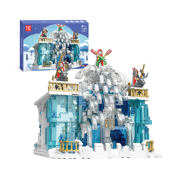 Mould King 11009 Crystal Waterfall Building Set | 1,159 Pcs