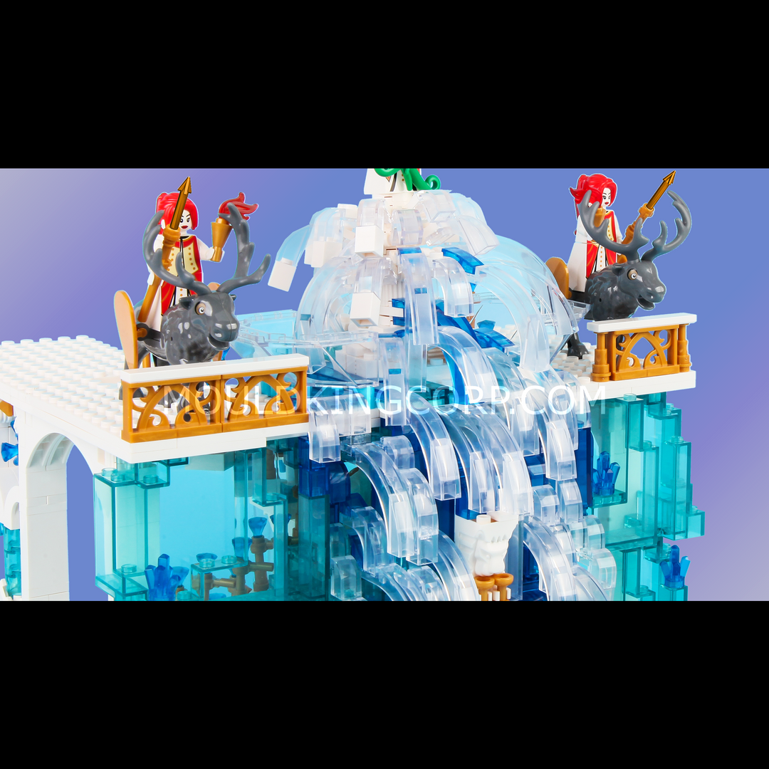 Mould King 11009 Crystal Waterfall Building Set | 1,159 Pcs