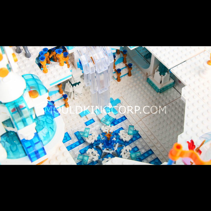 Mould King 11009 Crystal Waterfall Building Set | 1,159 Pcs