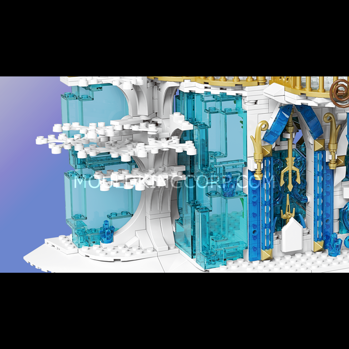 Mould King 11010 Cosmic Ice & Snow Park Building Set | 1,208 Pcs
