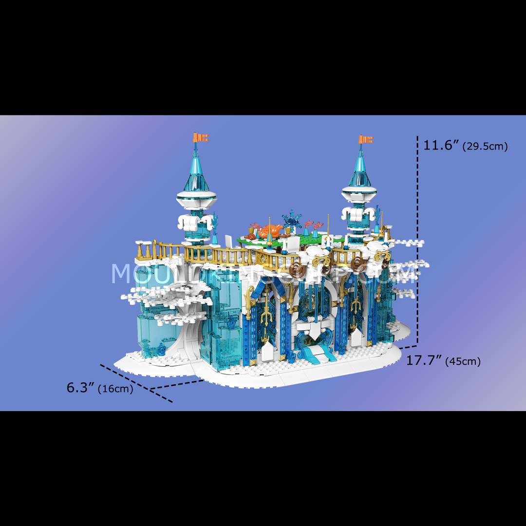 Mould King 11010 Cosmic Ice & Snow Park Building Set | 1,208 Pcs