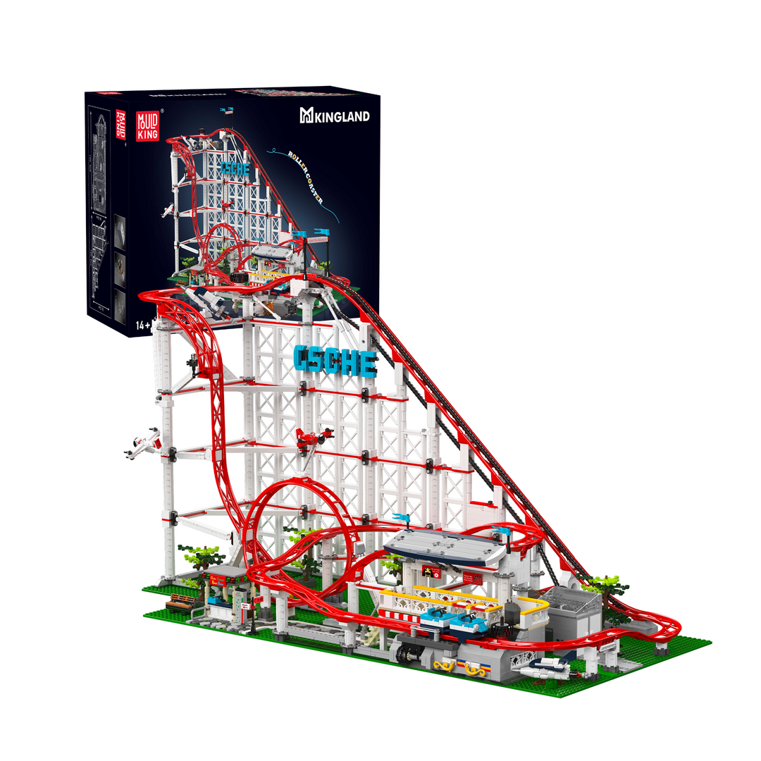 MOULD KING 11014 gemotoriseerde achtbaan modelbouwset | 3.646 st.