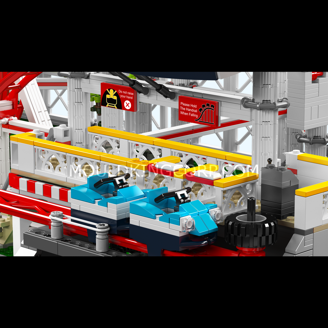 MOULD KING 11014 gemotoriseerde achtbaan modelbouwset | 3.646 st.