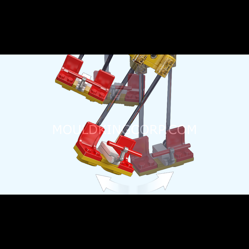 Mould King 11016 - Jeu de construction de chaise volante électrique | 1 581 pièces