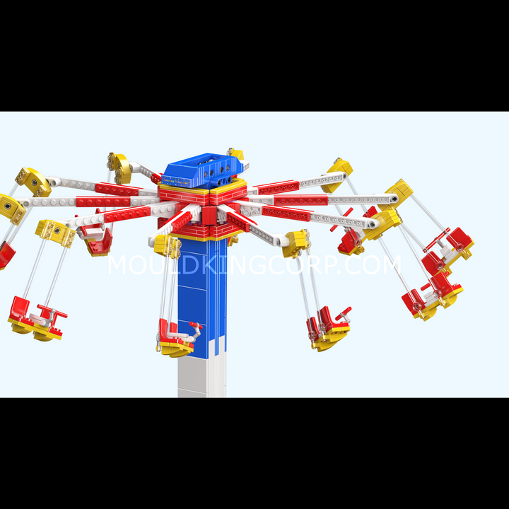 Mould King 11016 Electric Flying Chair Ride Building Set | 1,581 Pcs