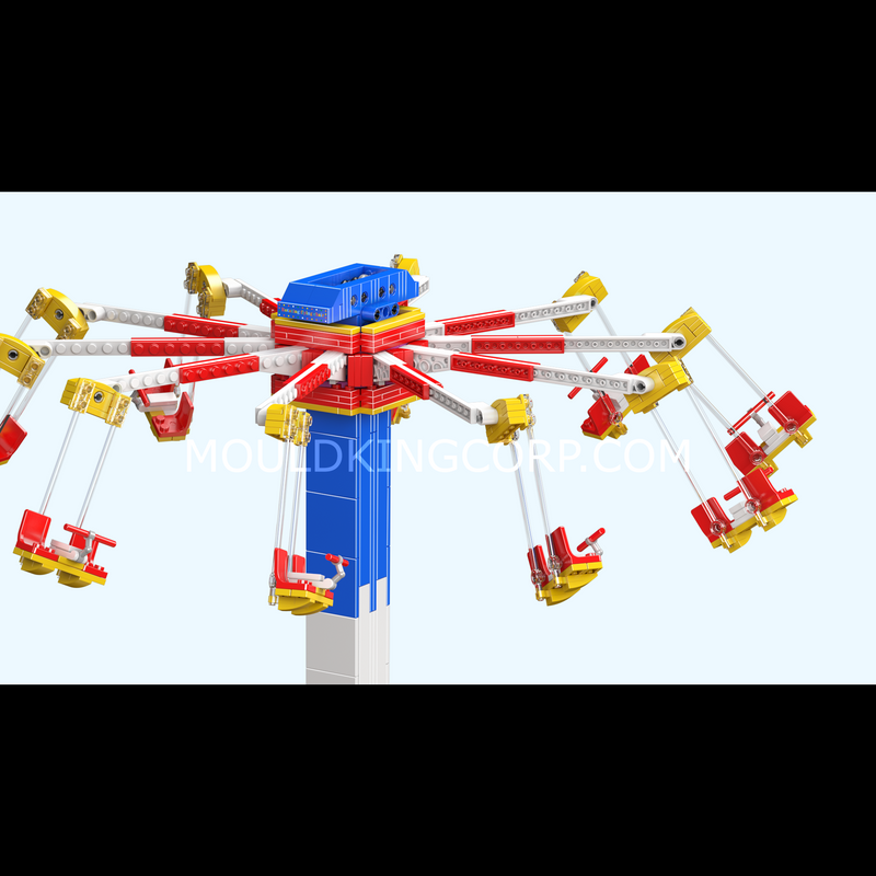 Mould King 11016 - Jeu de construction de chaise volante électrique | 1 581 pièces