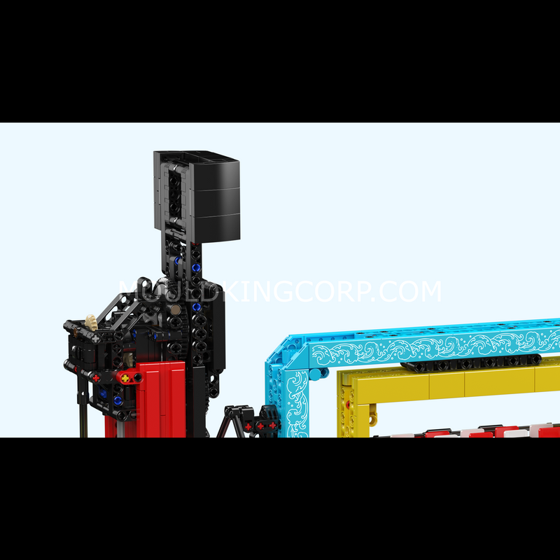 Mould King 11019 Electric Rolling Waves Ride Building Set | 2,118 Pcs