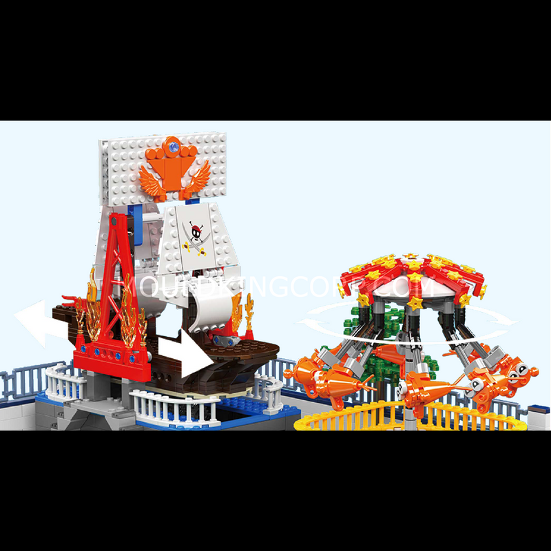 Mallenkoning 11022 Grote Pretpark Bouwset | 5.220 Stuks