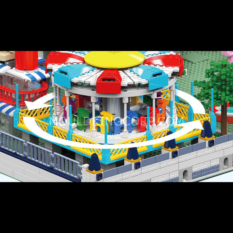 Mallenkoning 11022 Grote Pretpark Bouwset | 5.220 Stuks