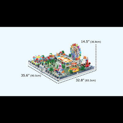 Mallenkoning 11022 Grote Pretpark Bouwset | 5.220 Stuks