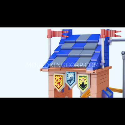 Mallenkoning 11023 Kasteel Achtbaan Bouwset | 2.584 Stuks