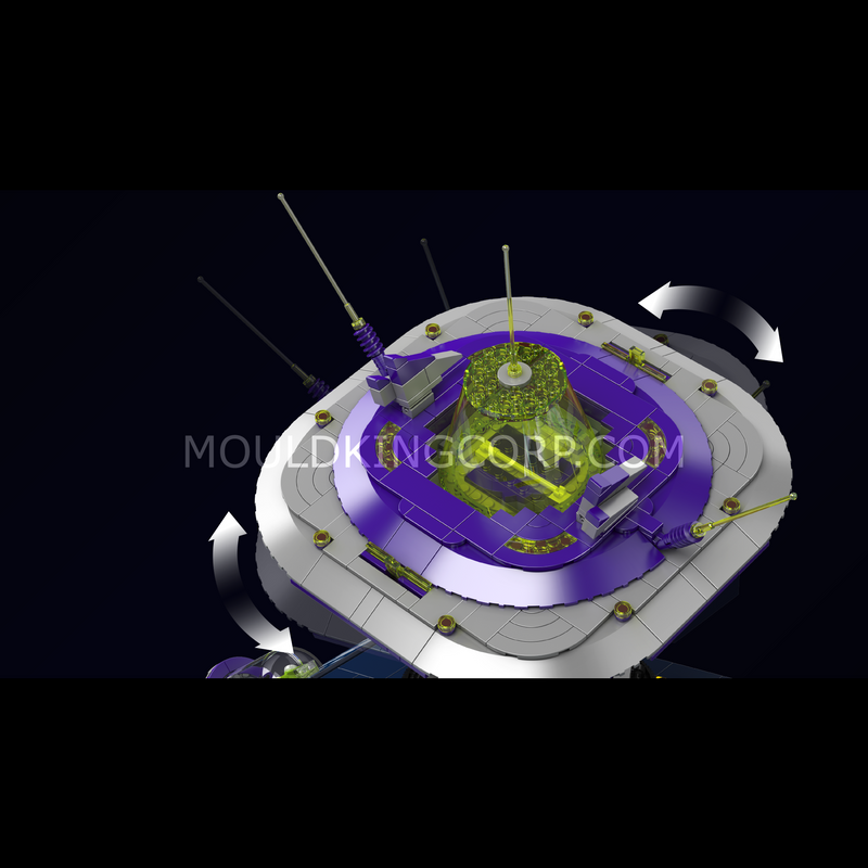 Mould King 11024 Kit de construction de rampe de lancement d&