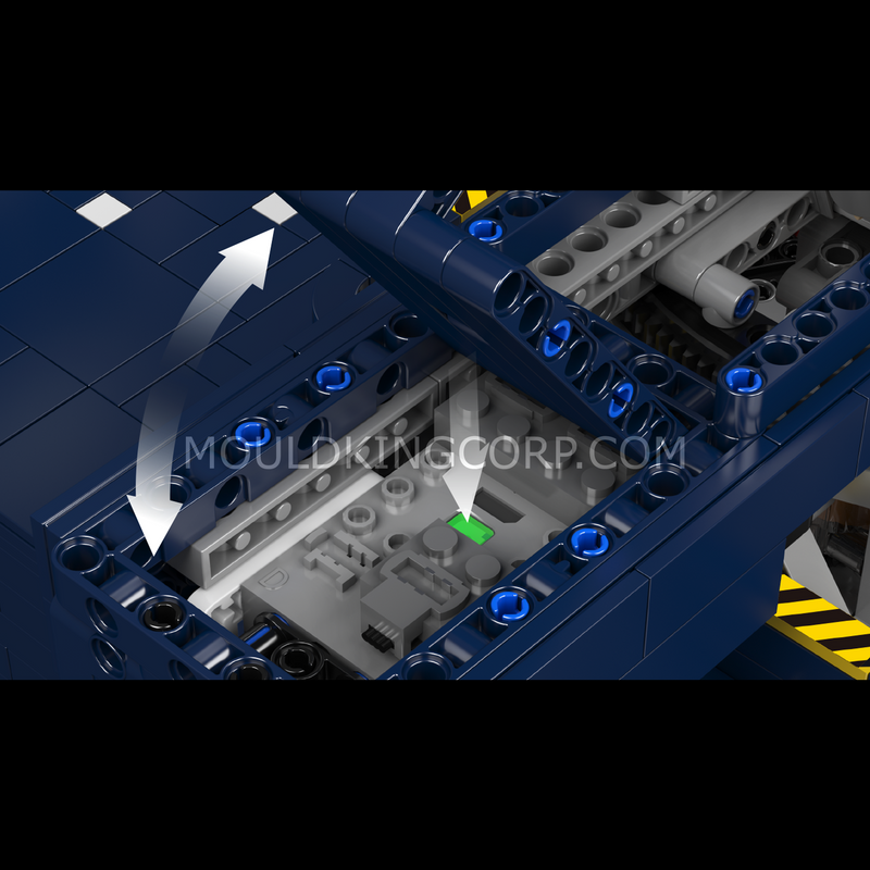 Mould King 11024 Kit de construction de rampe de lancement d&