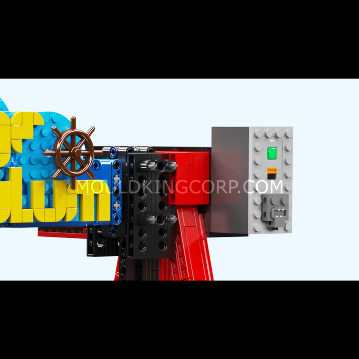 Mould King 11027 Motorized Large Pendulum Ride Building Set | 2,192 Pcs