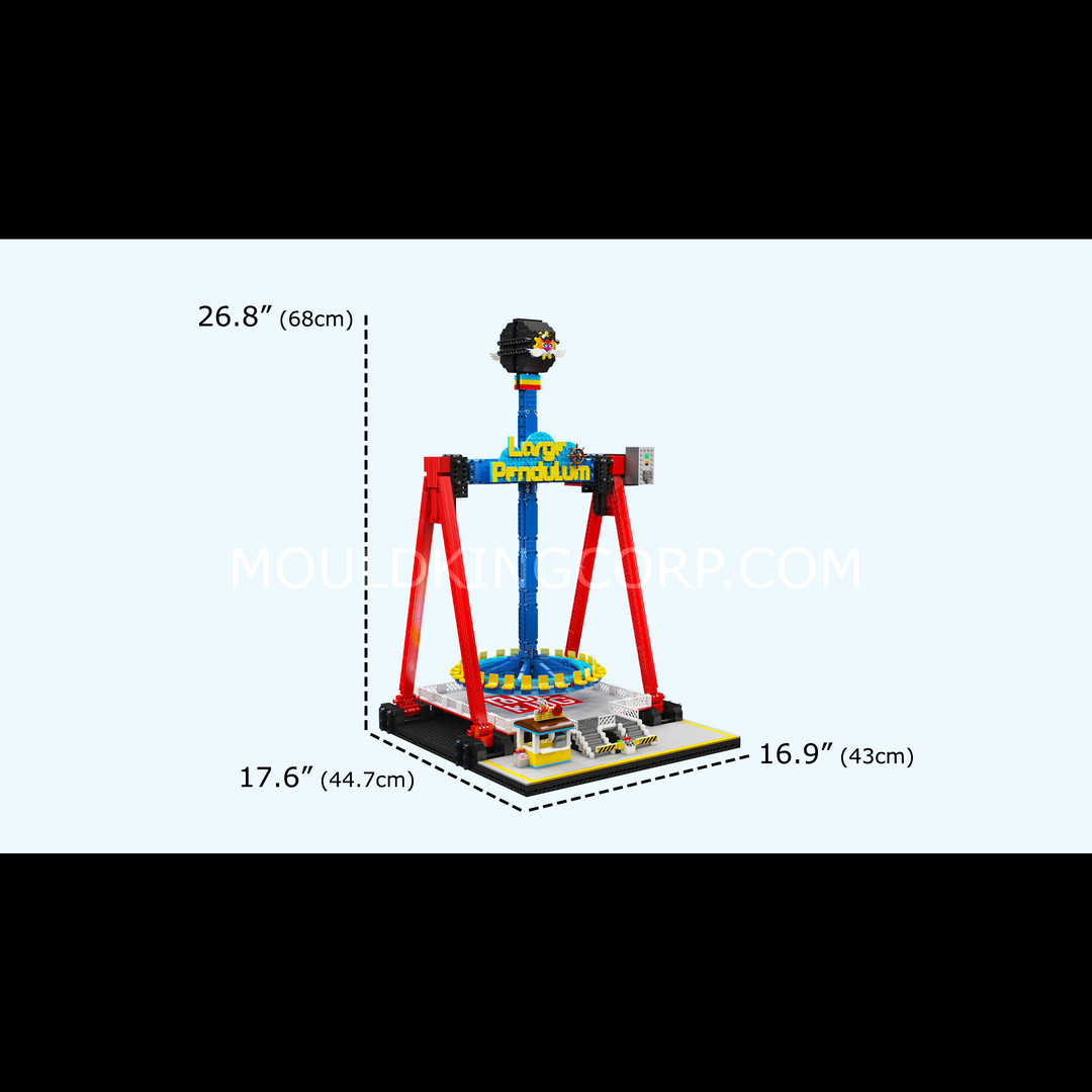 Mould King 11027 Motorized Large Pendulum Ride Building Set | 2,192 Pcs