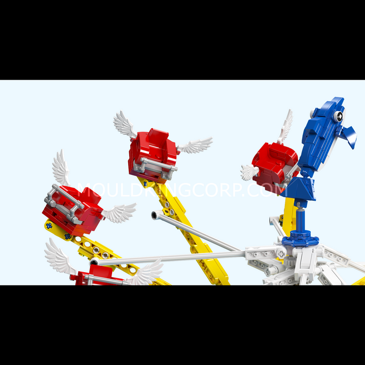 Mould King 11028 Motorized Dolphin Spin Ride Building Set | 1,893 Pcs