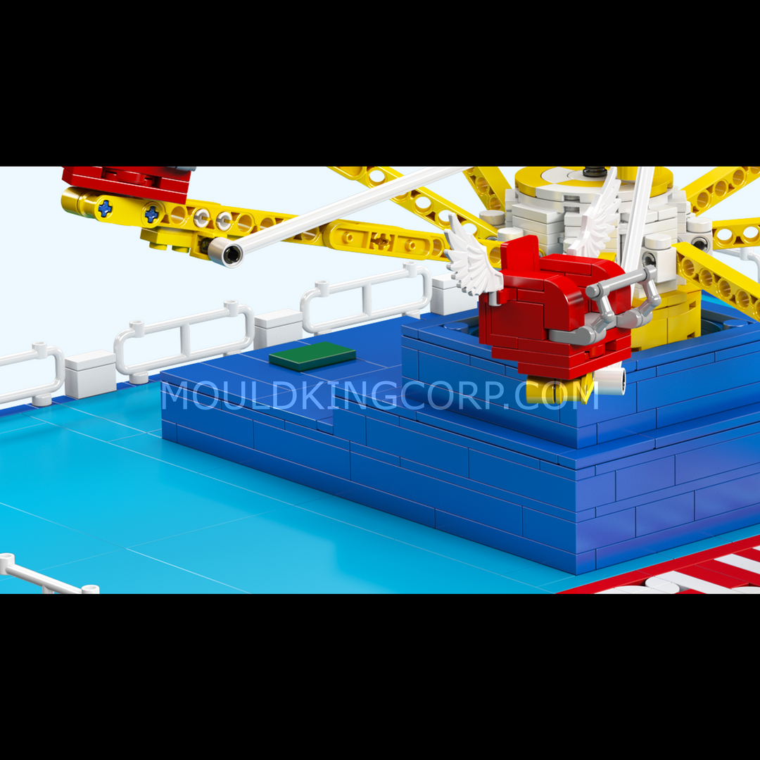 Mould King 11028 Motorized Dolphin Spin Ride Building Set | 1,893 Pcs