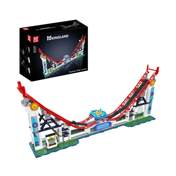 Mould King 11030 Motorized Roller Coaster Building Set | 2,262 Pcs