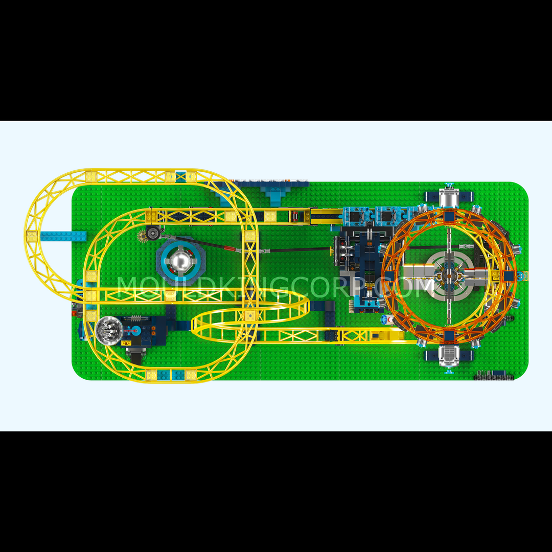 Mould King 11031 Motorisierter Weltraumaufzug – Vergnügungspark-Bausatz | 3.118 Teile