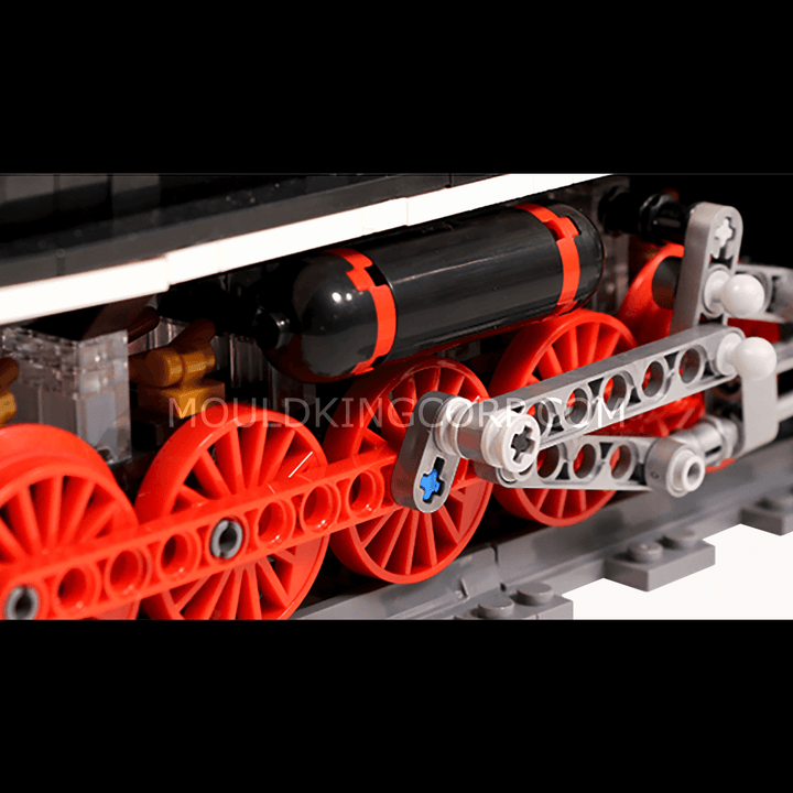MOULD KING 12003 QJ Dampflokomotive-Bausatz | 1.511 PCS