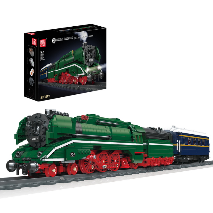 MOULD KING 12007 BR18 201 German Express Train Remote Controlled Building Set | 2,348 PCS