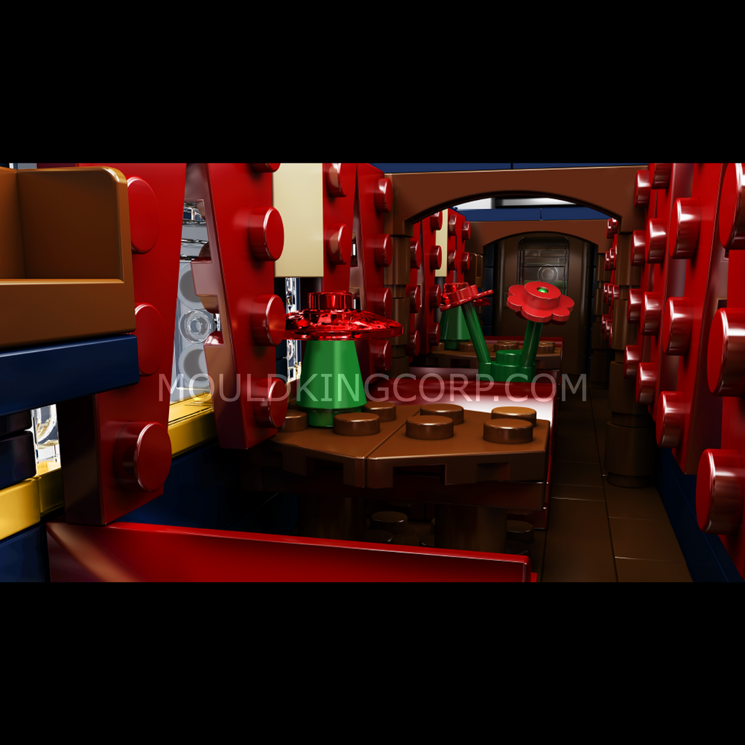 MOULD KING 12007 BR18 201 German Express Train Remote Controlled Building Set | 2,348 PCS