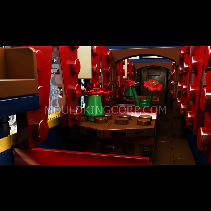 MOULD KING 12007 BR18 201 German Express Train Remote Controlled Building Set | 2,348 PCS