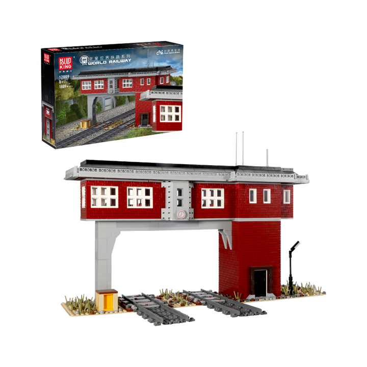 Mould King 12009 Railway Signal Tower Building Set | 1,809 Pcs