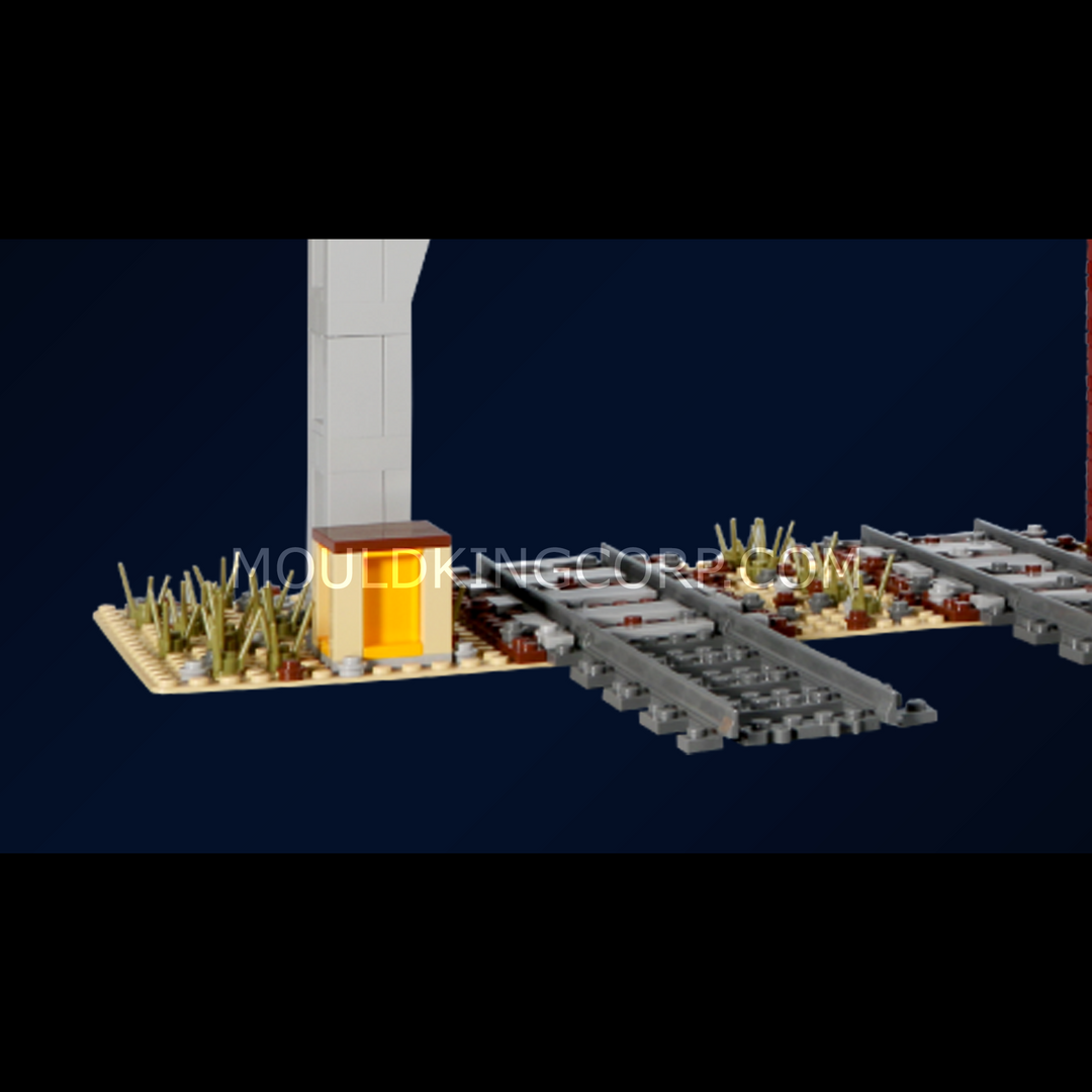 Mould King 12009 Railway Signal Tower Building Set | 1,809 Pcs