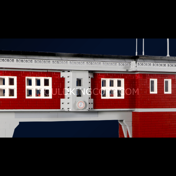 Mould King 12009 Railway Signal Tower Building Set | 1,809 Pcs