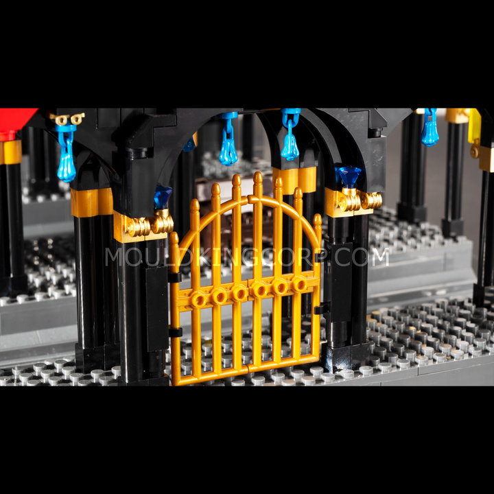 Mallenkoning 12011 Magische Wereld Treinstation Bouwset | 3.318 Stuks