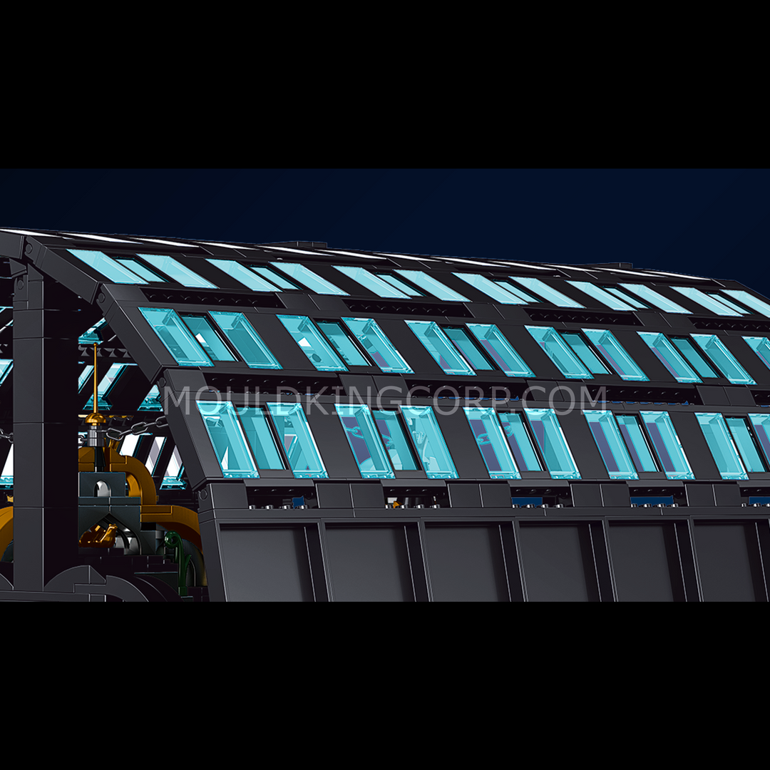 Mallenkoning 12011 Magische Wereld Treinstation Bouwset | 3.318 Stuks