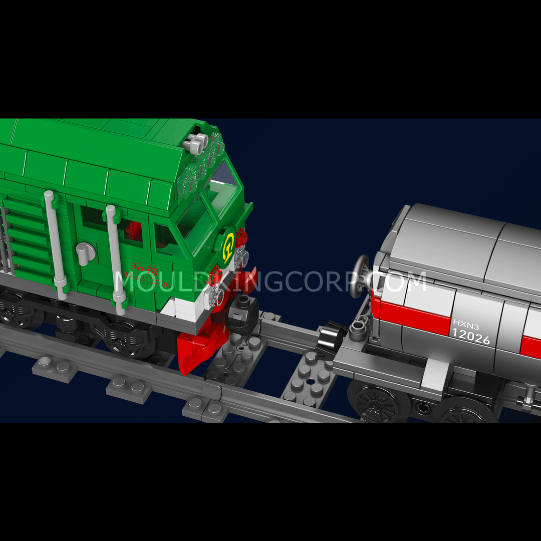 Mould King 12026 HXN 3 Diesel Locomotive Building Set | 1,090 Pcs