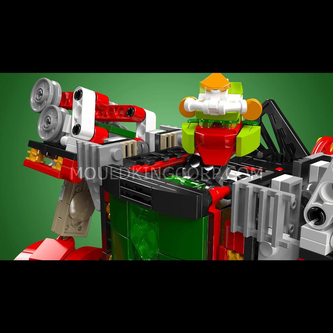 Mould King 12028 2in1 Transformer Weihnachtszug Bausatz | 1.522 Teile