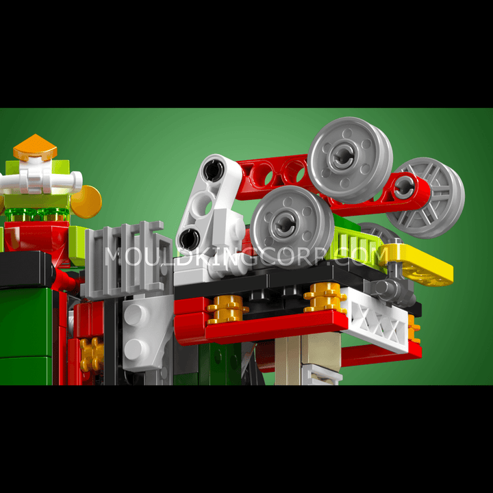 Mould King 12028 2in1 Transformer Weihnachtszug Bausatz | 1.522 Teile