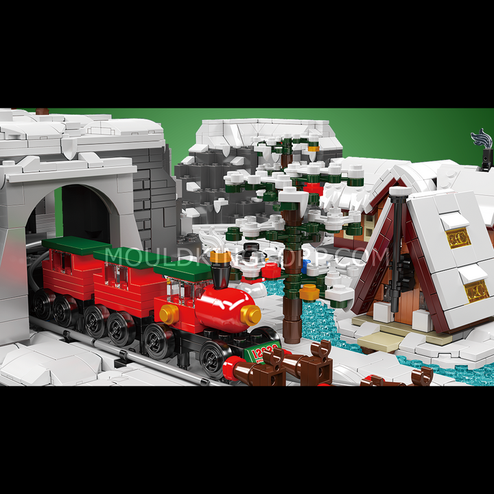 Mallenkoning 12029 Kersttrein Wonderland Bouwset | 4.232 Stuks