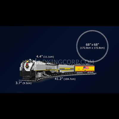 Mould King 12031 Union Pacific 844 Dampflokomotive Bausatz | 3.357 Teile