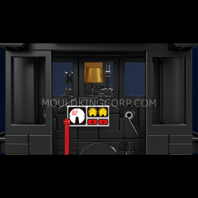 Mould King 12032 Ensemble de construction de locomotive à vapeur de type Shay | 880 pièces